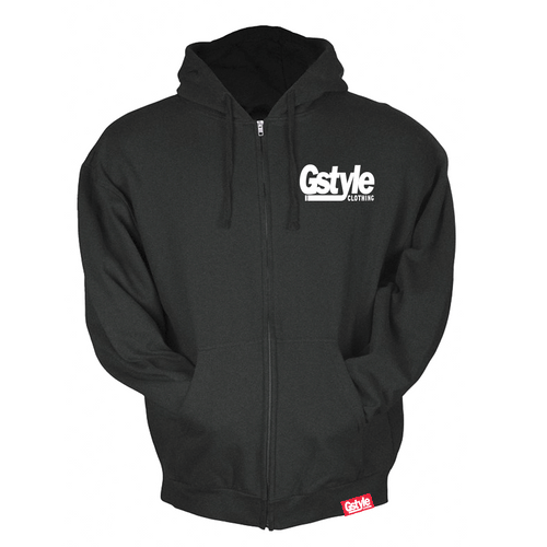 Gstyle Pocket Logo -ZIP UP HOODIE