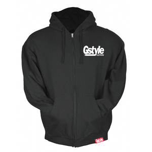 Gstyle Pocket Logo -ZIP UP HOODIE
