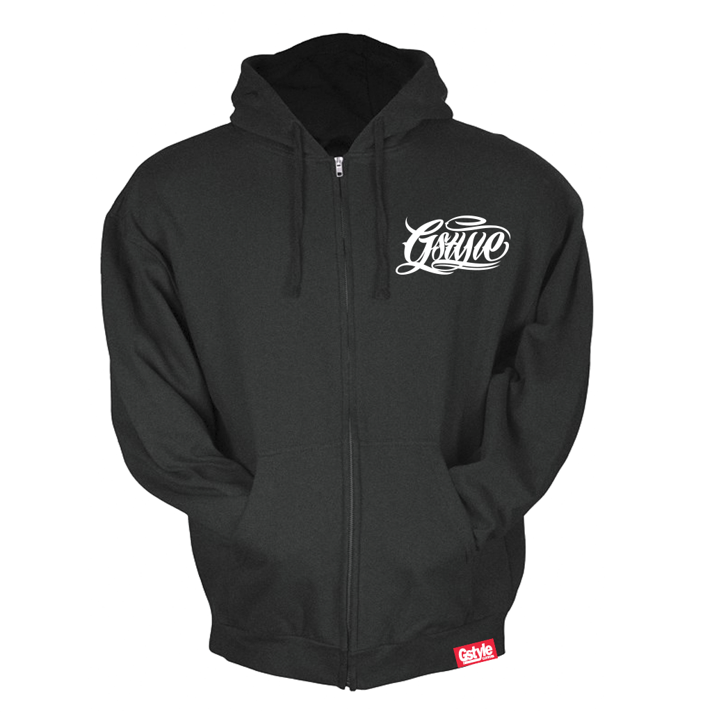 Gstyle Script Zip-Up Hoodie